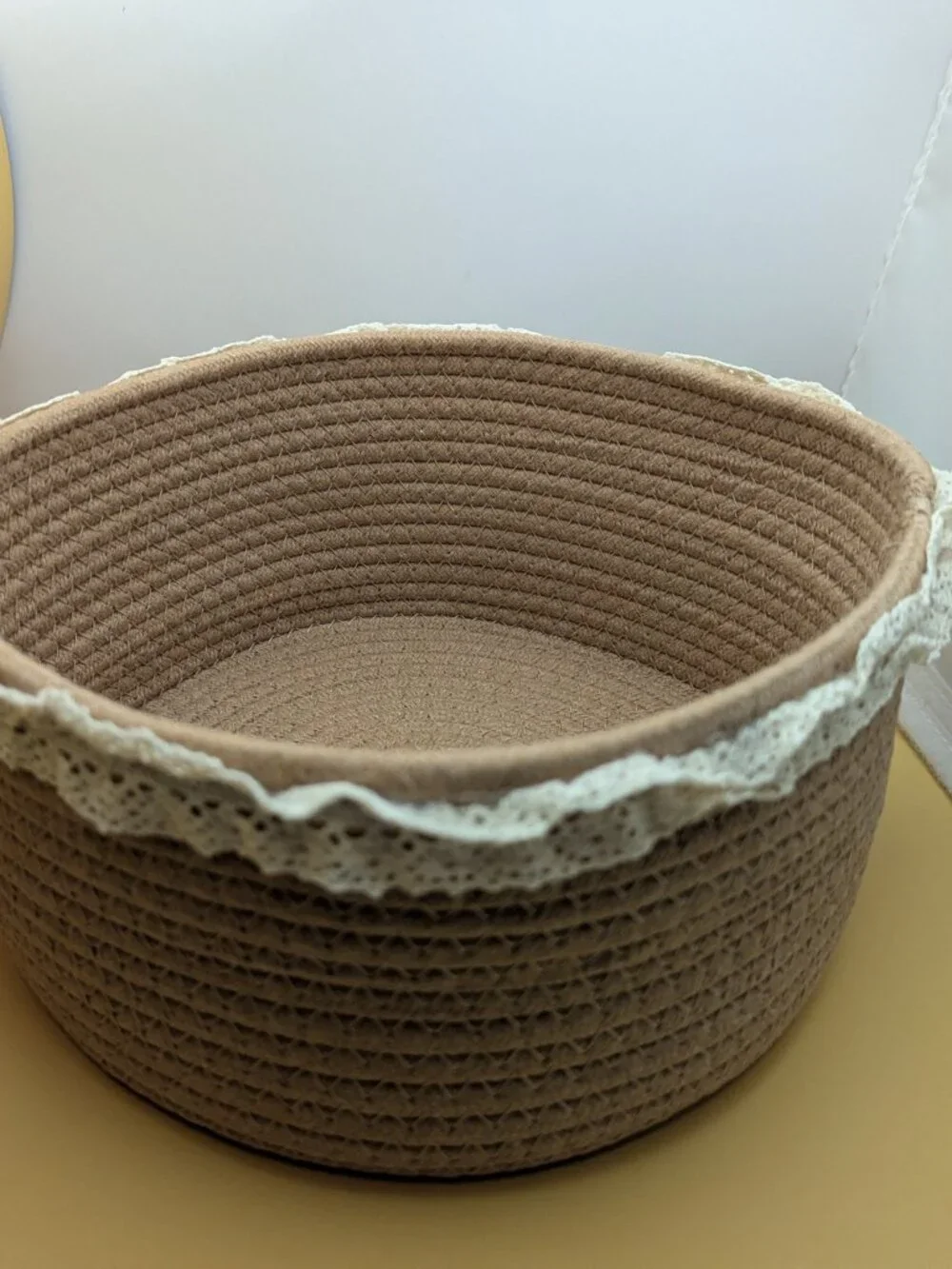 Woven Basket set of 3 baskets. Largest is 9